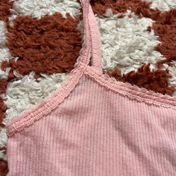 Lacy baby pink Urban Outfitters tank/ camisole - Picture 2 of 4